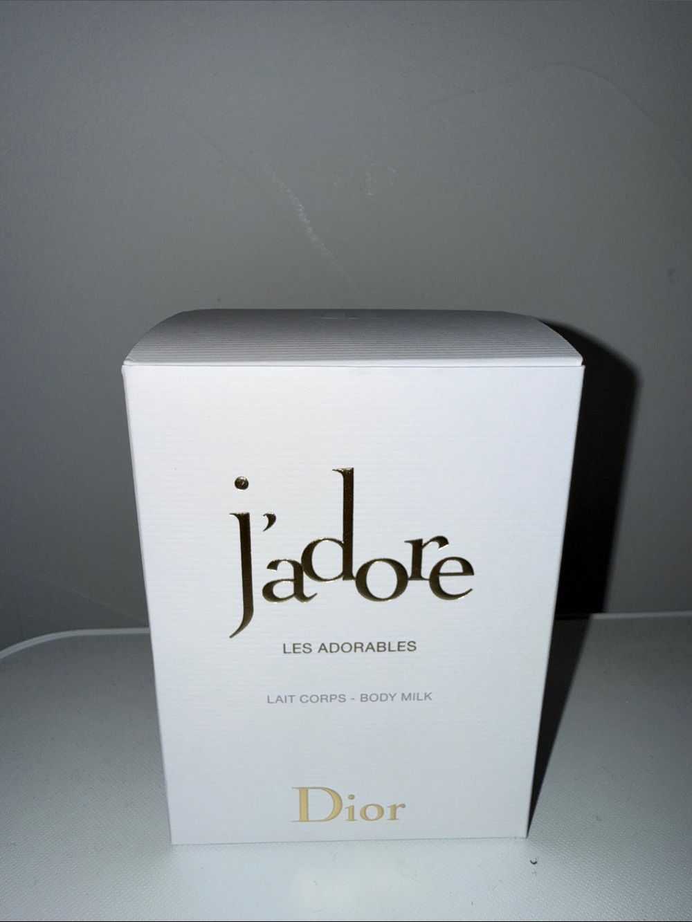 Dior J'adore Les Adorables Body Milk - EMPTY BOX